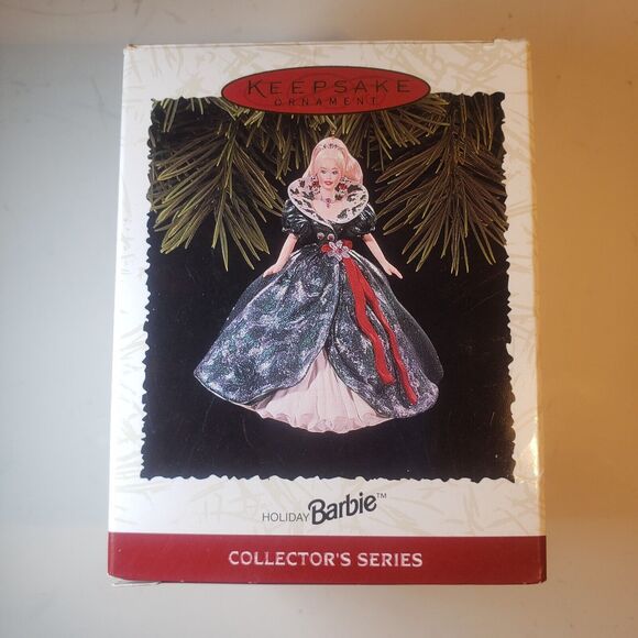 Hallmark Keepsake Ornament Barbie Holiday Collectors Series 1995 - Picture 1 of 6